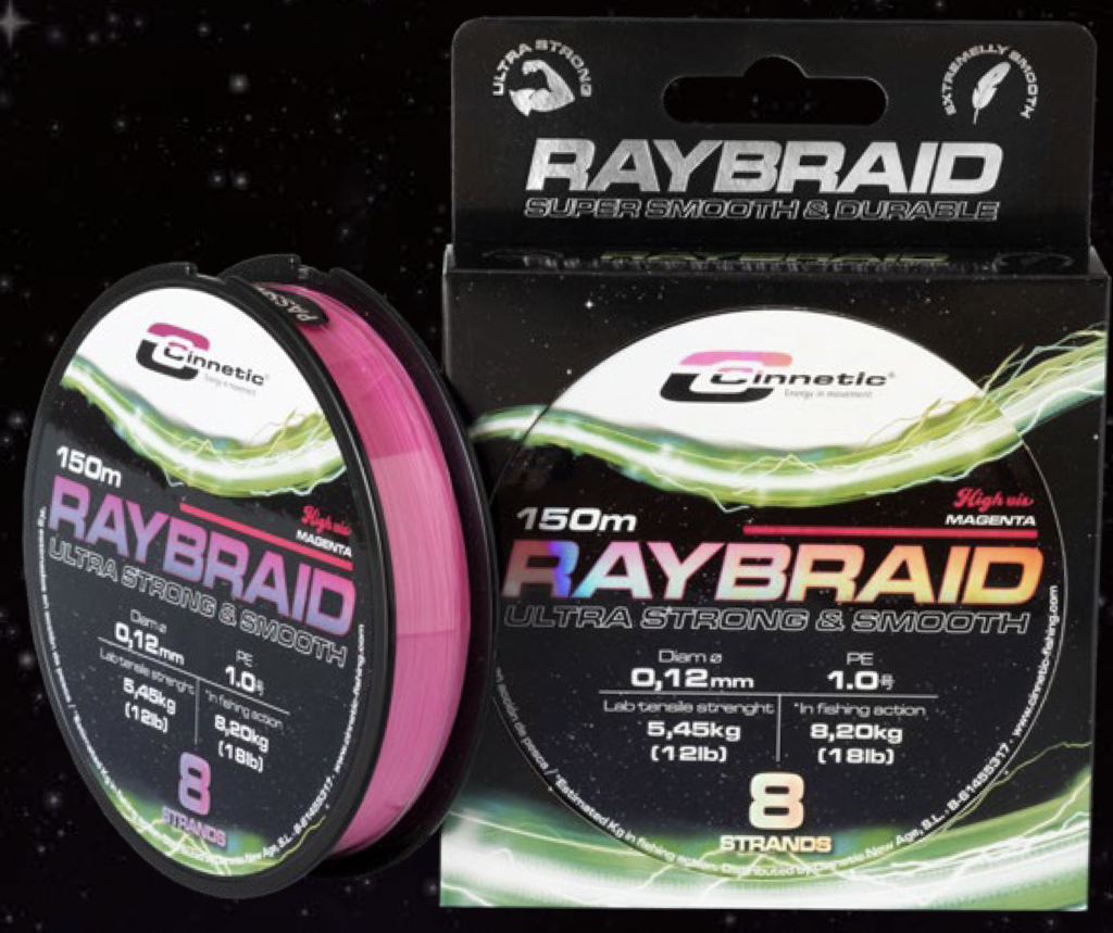 Cinnetic lines: RAYBRAID Hi Vis Magenta - Cinnetic Fishing