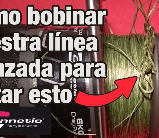 Como bobinar nuestra linea trenzada
